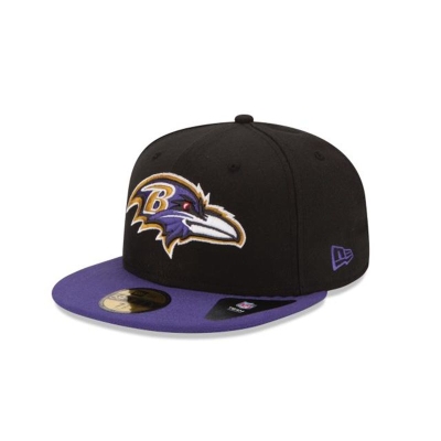 Sapca New Era Baltimore Ravens NFL 59FIFTY Fitted - Negrii